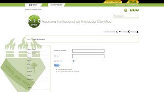 
                            7. Login de Usuário - UFRR