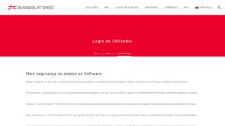 
                            4. Login de Utilizador - PHC