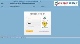 
                            1. Login - Deepak Energy Conservatives Pvt. Ltd.