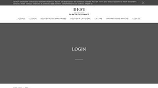 
                            3. login - Défi