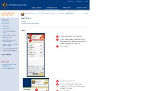 
                            3. Login Demo - User Guide - Online Betting Service (eWin) - The Hong ...