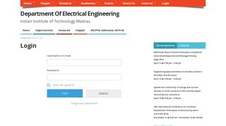 
                            10. Login – Department of Electrical Engineering