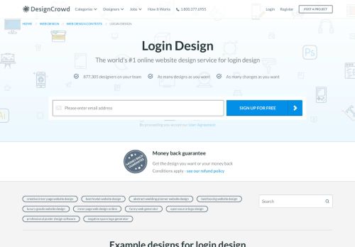 
                            3. Login Design | 1000's of Login Design Ideas - DesignCrowd