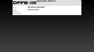 
                            1. Login - DFFB Bewerbungen