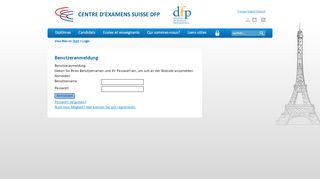 
                            9. Login: dfpsuisse.ch