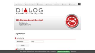 
                            4. Login - DIALOG AG