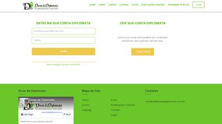 
                            6. Login - Dicas da Diplomata