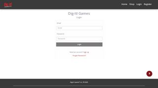 
                            11. Login | Dig-It! Games Library