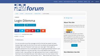 
                            4. Login Dilemma | Frenz Forum