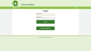 
                            8. Login - DirectorySpot