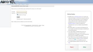 
                            6. Login - DiscountASP.net Control Panel