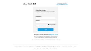 
                            13. login - Disney Movie Club