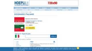 
                            10. LOGIN - Dizionario Italiano online Hoepli - Parola, significato e ...