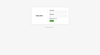
                            4. Login - DizzyData
