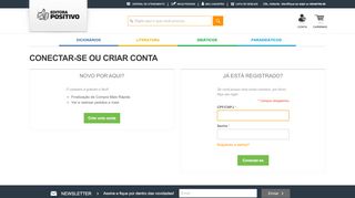 
                            1. Login do cliente - Loja Editora Positivo