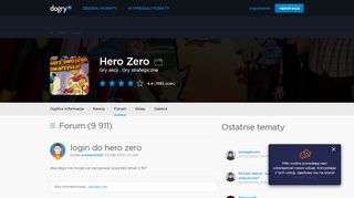 
                            3. login do hero zero - Hero Zero - Dogry