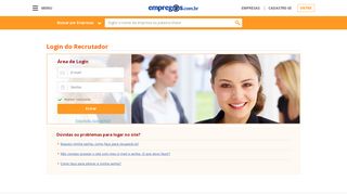 
                            4. Login do Recrutador | Empregos.com.br