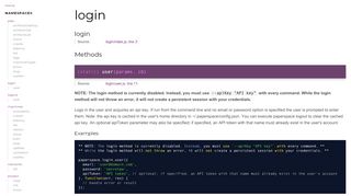 
                            4. login - Documentation