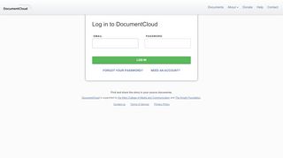 
                            10. Login | DocumentCloud