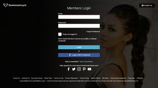 
                            7. Login - Dominican Cupid