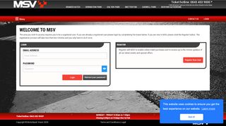 
                            4. Login - donington park - MSV