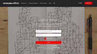 
                            10. Login | Doodle Addicts