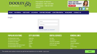 
                            7. Login - Dooley Car Rentals