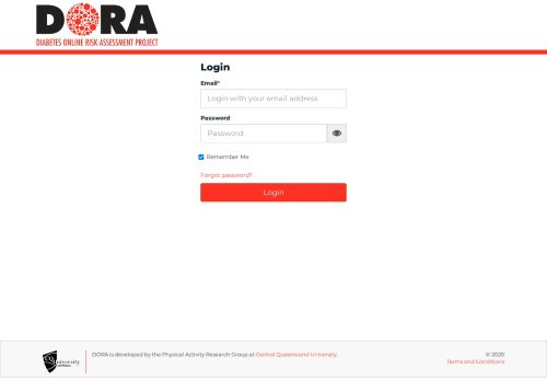 
                            10. Login DORA Project