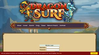 
                            2. Login - Dragon Surf