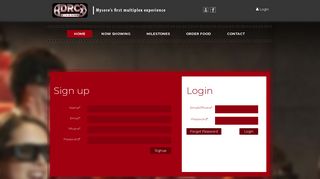 
                            7. Login - DRC Cinemas