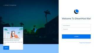 
                            5. Login - DreamHost - Login Page