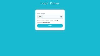 
                            5. Login Driver - Anterin