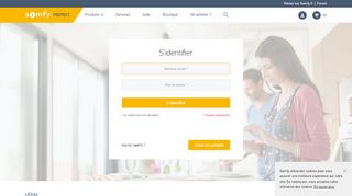 
                            1. Login du client - Somfy Protect