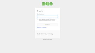
                            1. Login - Duo Administration - Duo Security