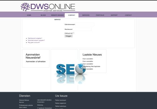 
                            2. Login - DWS Online