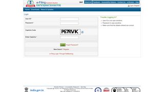 
                            5. Login - e-Filing Home Page, Income Tax Department, Government of ...