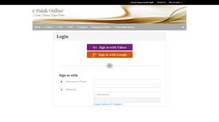 
                            7. Login | e Pajak Online