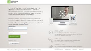
                            2. Login - E-Paper der Sächsischen Zeitung - Sächsische Zeitung