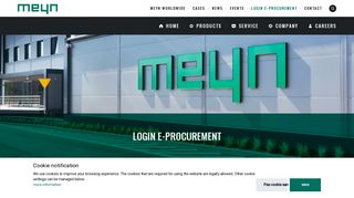 
                            9. Login E-procurement - Meyn