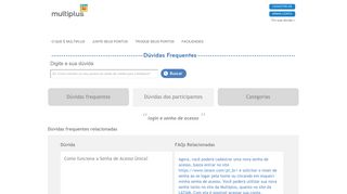 
                            11. login e senha de acesso - Multiplus Fidelidade