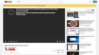 
                            6. Login e Senha varios usuarios...part-1 - YouTube