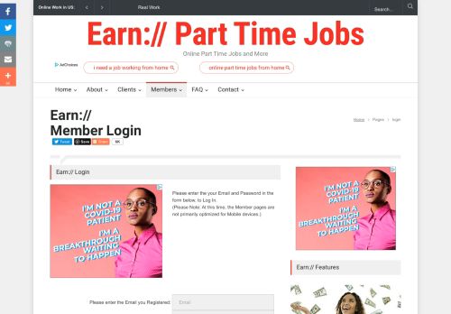 
                            1. Login - Earn Part Time Jobs