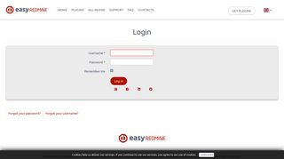 
                            4. Login - Easy Redmine - REDMINEプラグイン・センター