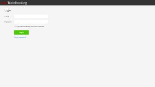 
                            6. Login - easyTableBooking