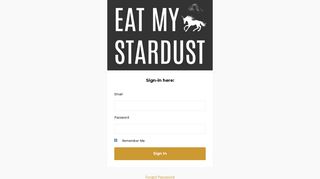 
                            12. Login - Eat My Stardust