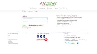 
                            1. Login - eatclever