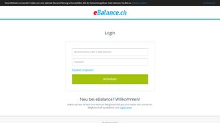 
                            3. Login - eBalance