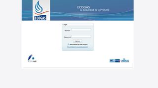 
                            2. Login - Ecogas