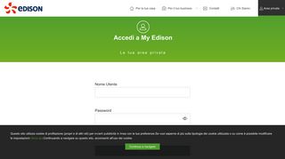 
                            8. Login - Edison Energia