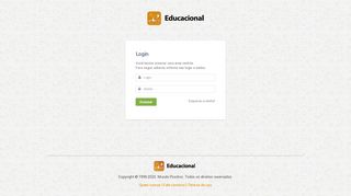 
                            5. Login - Educacional